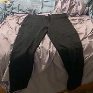 Old Navy Pixie Black with Polka Dot pants.